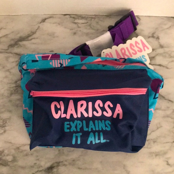 NICKELODEON “CLARRISA EXPLAINS IT ALL” Fanny pack - Picture 1 of 3